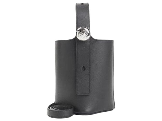 Loewe Mini sac seau Pebble Noir