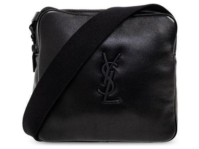 Saint Laurent Smooth Leather NIKI Camera Bag Black