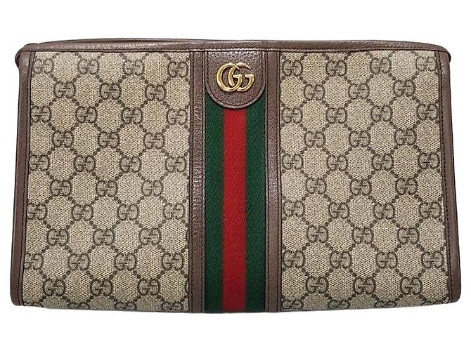 Gucci Clutch GG Supreme Ophidia Multicolore