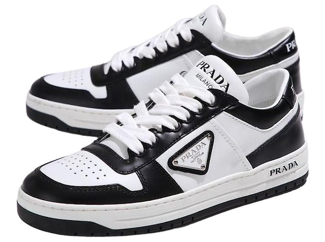 Prada Downtown Leder-Sneaker