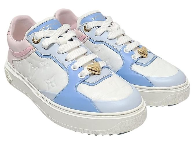 Louis Vuitton Charm Cœur Pastel Monogramme Bleu Rose Timeout