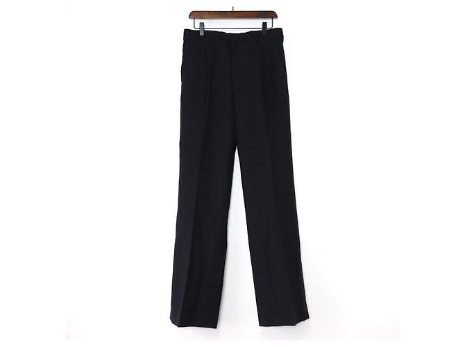 Louis Vuitton Pantaloni in cotone da uomo blu navy