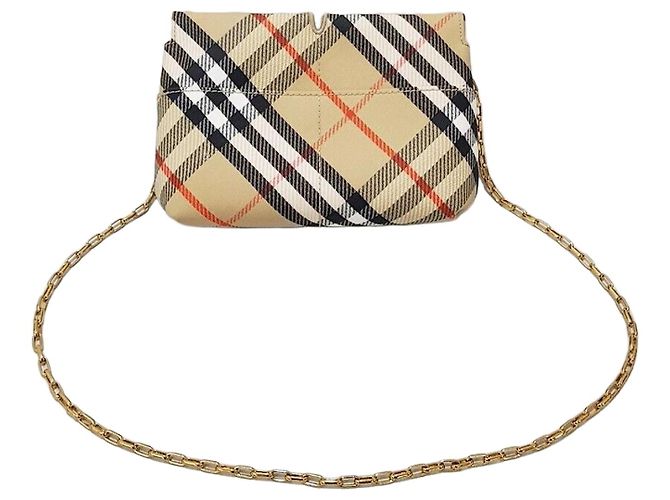 Burberry Bolsa de mão transversal com corrente Snip Prata
