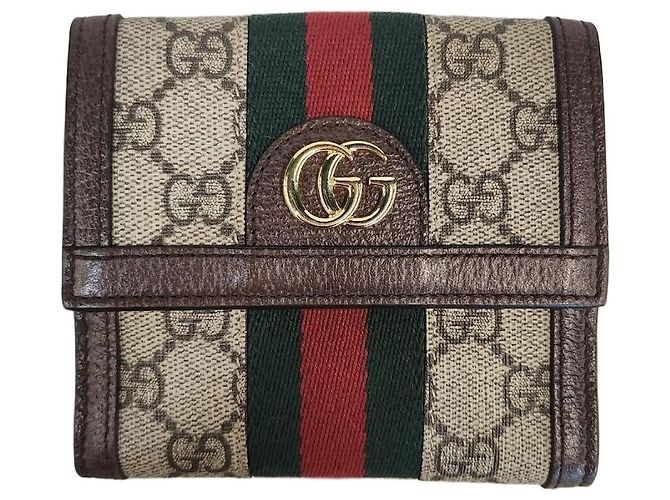 Gucci Cartera con solapa Ophidia Multicolor