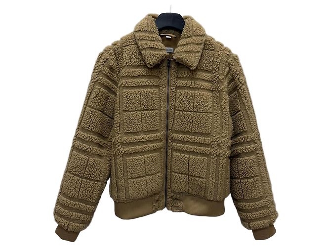 Burberry Peter Check Fleece Jacket Multiple colors