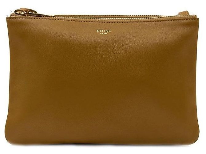 Céline Bolso Trio Celine Small Castaño