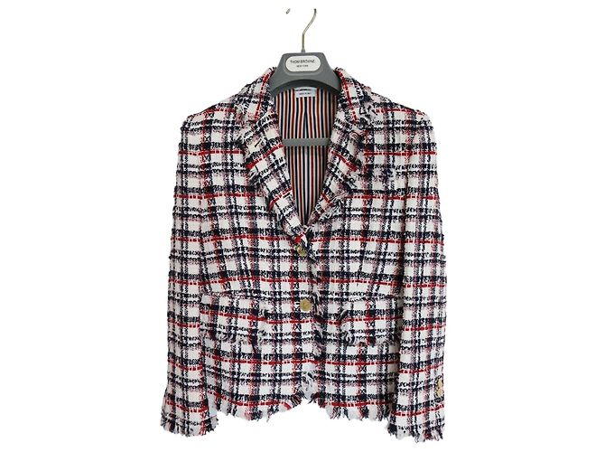 Thom Browne Tweed Classic Jacket Multiple colors