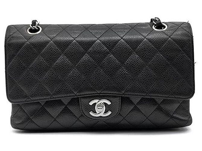 Chanel Caviar Classic Medium Black