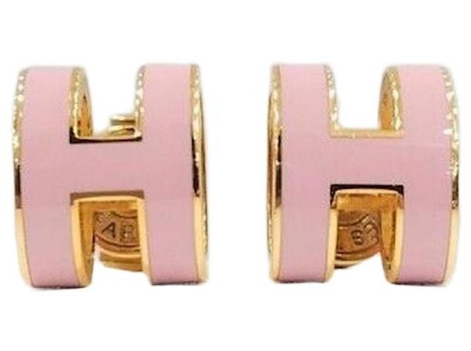 Hermès Orecchini Pop Ash Oro Rosa 