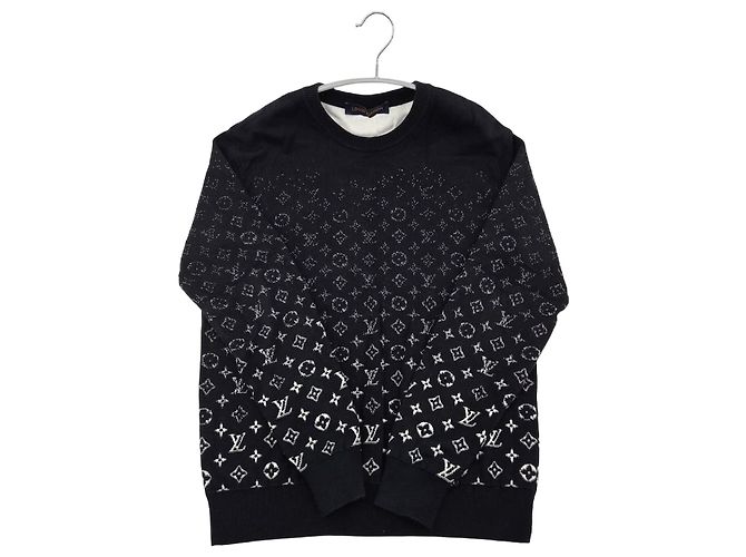 Louis Vuitton Monogramm Gradient Strick Schwarz 