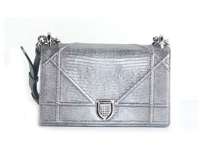 Dior Borsa a Spalla Christian Lema Argento