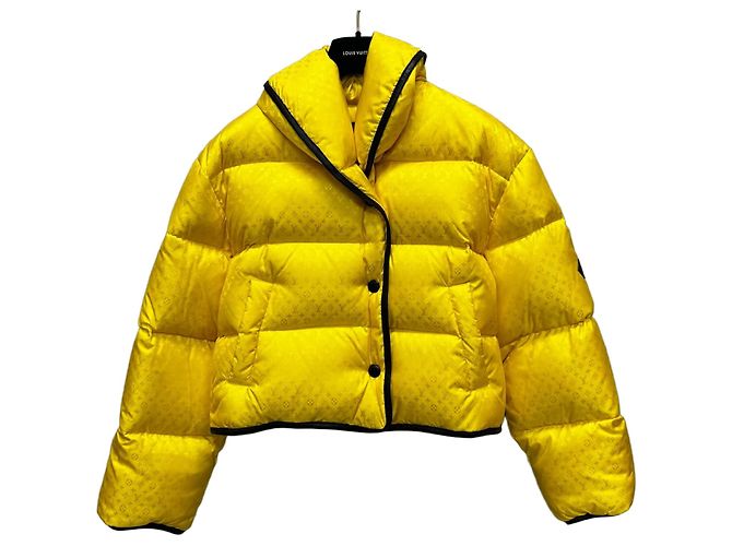 Louis Vuitton Monogram Puffer Jacket Golden
