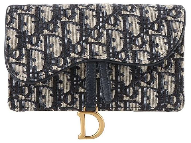 Dior Oblique Saddle Gürteltasche Blau 