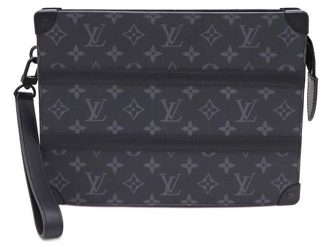 Louis Vuitton Pochette e Clutch Eclipse Trunk Preto