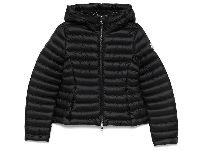 Moncler IGE Hooded Short Down Jacket Black