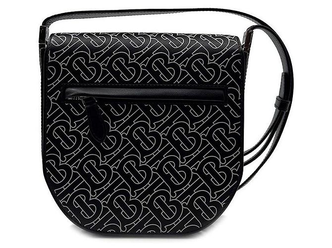 Burberry Borsa a tracolla Monogram TB Nero