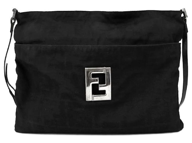 Fendi Borsa a tracolla Juka nera Nero