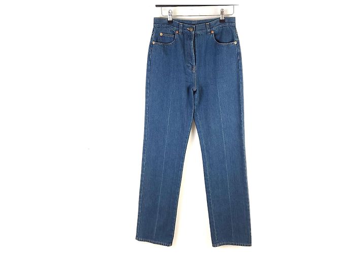 Gucci Pantalones vaqueros de corte recto Azul 