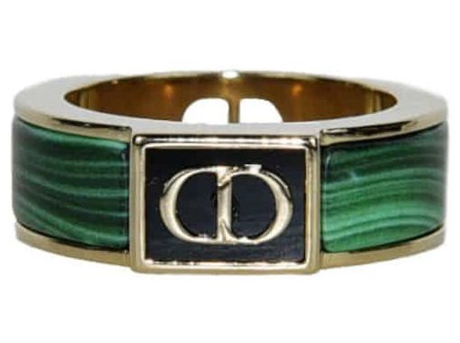 Dior Denim Tears CD Resin Agate Ring Mehrfarben