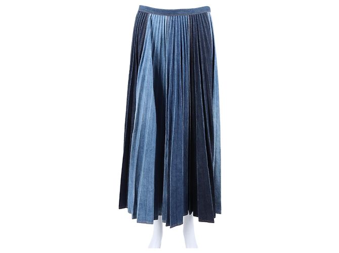 Dior Gonna in denim Blu