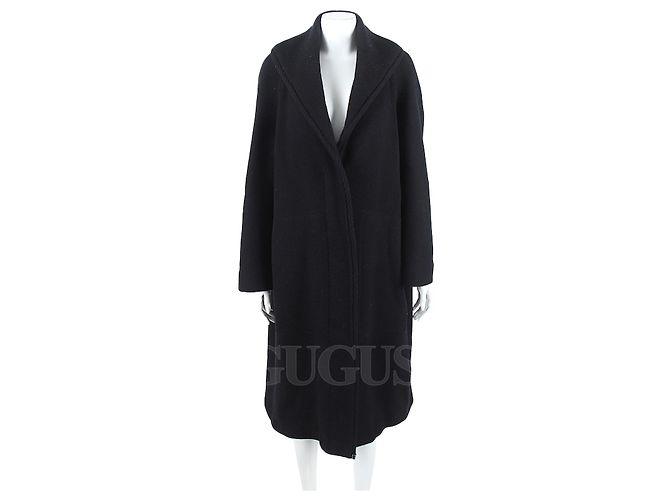 Hermès Casaco de lã Preto