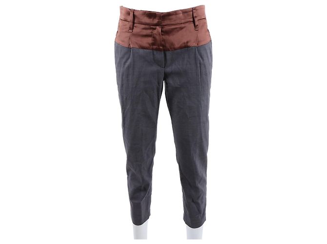 Pantalones Brunello Cucinelli Castaño