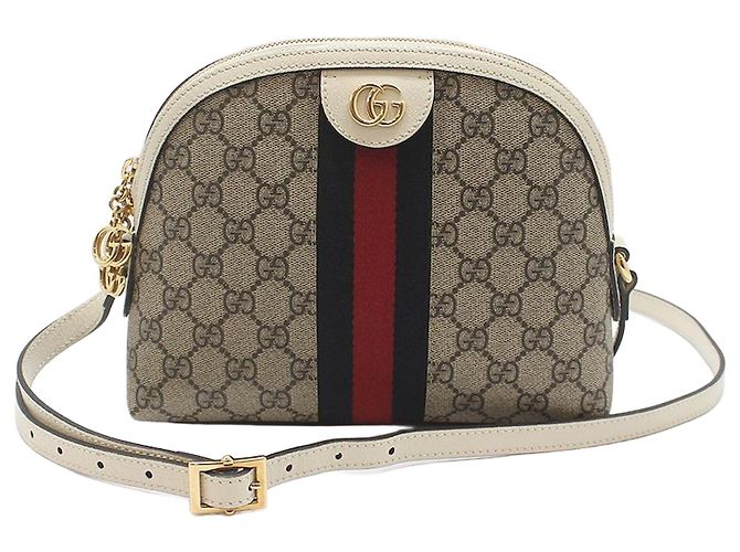 Gucci Borsa a tracolla GG Supreme Ophidia Marrone
