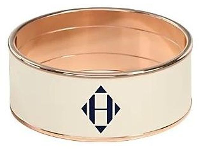 Hermès Uni Ring, Medium Model Rose Gold Women's Ring Orange