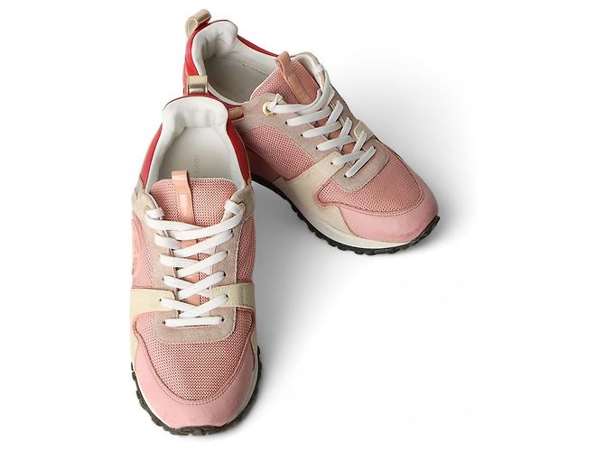 Louis Vuitton Tênis Runaway Rosa