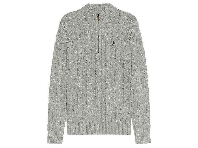 Ralph Lauren Half-Zip mit besticktem Pony-Logo