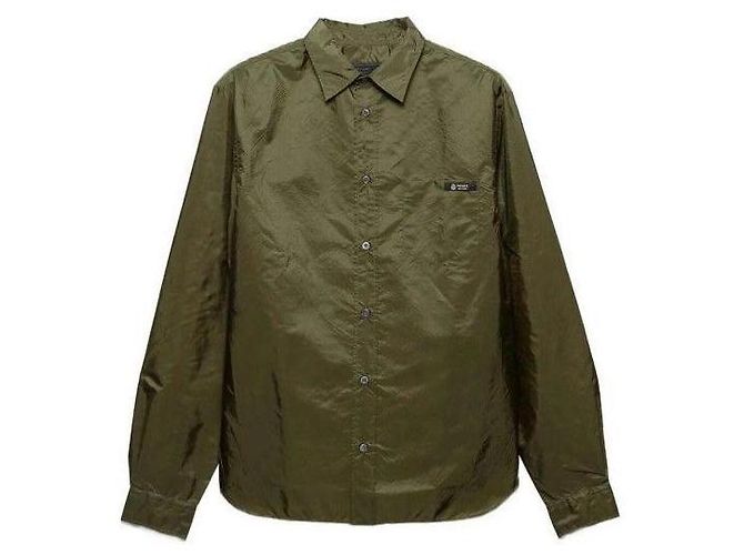 Prada Camicia in nylon Verde 
