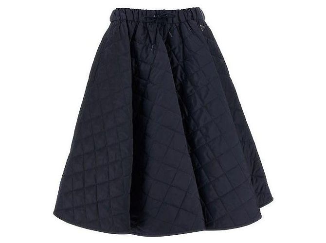 Prada Gonna a ruota in Re-Nylon