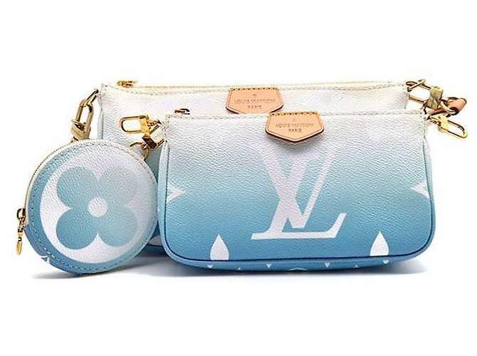 Louis Vuitton Monogram by the Pool Multi Pochette Accessory Blue