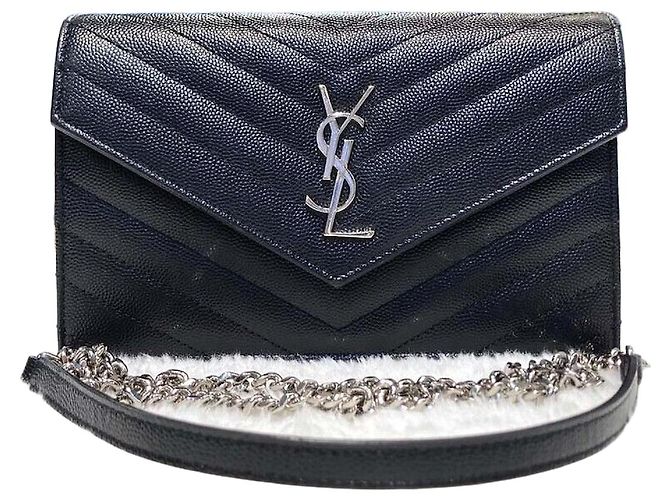Gucci Borsa a tracolla Cassandra Mini Nera Argento Nero
