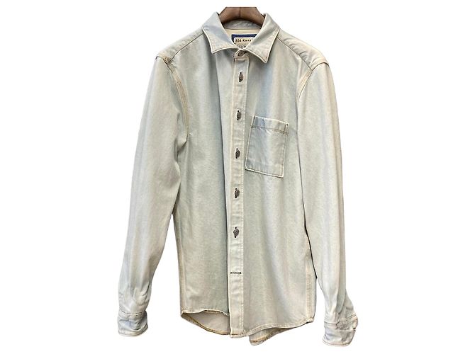 Camicia in denim Acne BLÅ KONST ROAD Pocket Light Blue