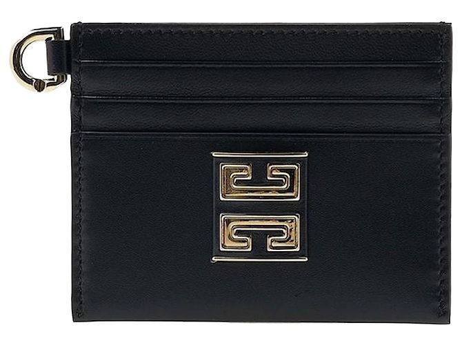 Givenchy Leather Card Holder Black