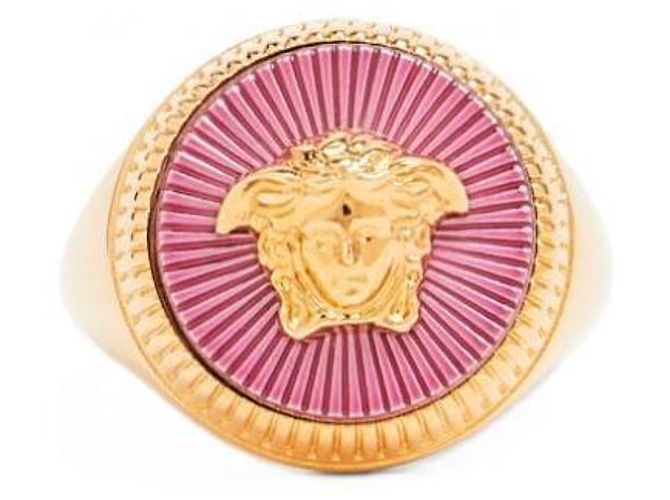 Versace Anello Medusa Biggie Multicolore 