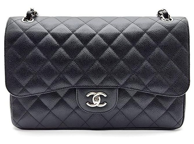 Chanel Caviar Classic Jumbo Noir
