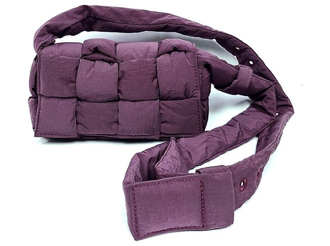 Bottega Veneta Bolsa Cassette acolchoada pequena Rosa