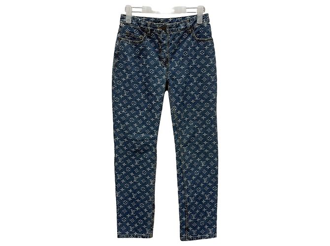 Louis Vuitton Monogram Denim Pants Multiple colors