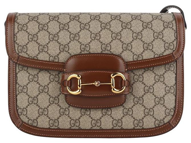 Horsebit 1955 Gucci Borsa a tracolla GG Supreme Horsebit Multicolore