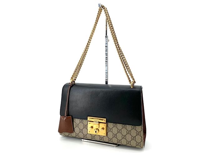 Gucci Borsa a Spalla Padlock Medium Multicolore 