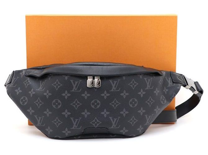 Louis Vuitton Marsupio e borsa a tracolla Monogram Eclipse Discovery Nero