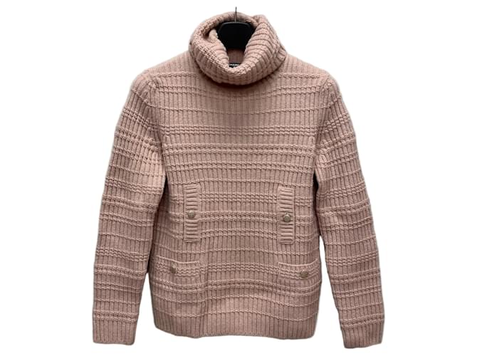 Chanel Cashmere-Strickpullover Rot 