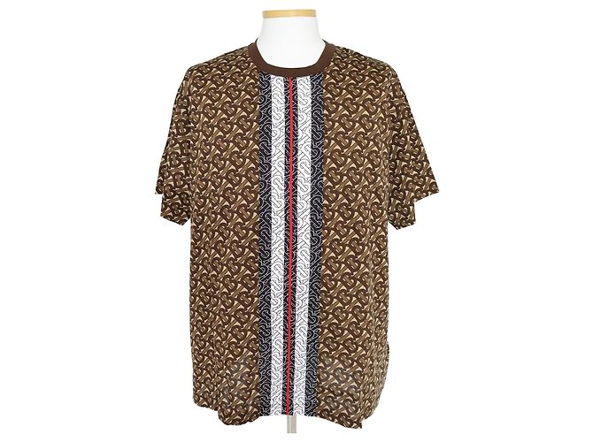 Burberry Monogram Stripe Short Sleeve T-Shirt Multiple colors