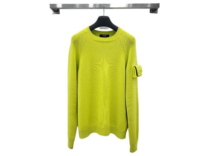 Fendi Baguette Wollpullover Golden 