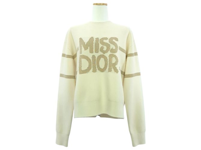 Dior ALPS Strick Weiß 