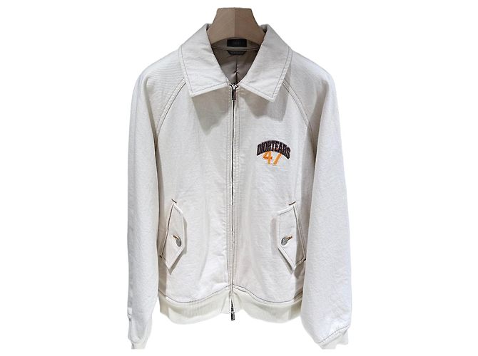 Dior Chaqueta Bomber Denim Tears Plata
