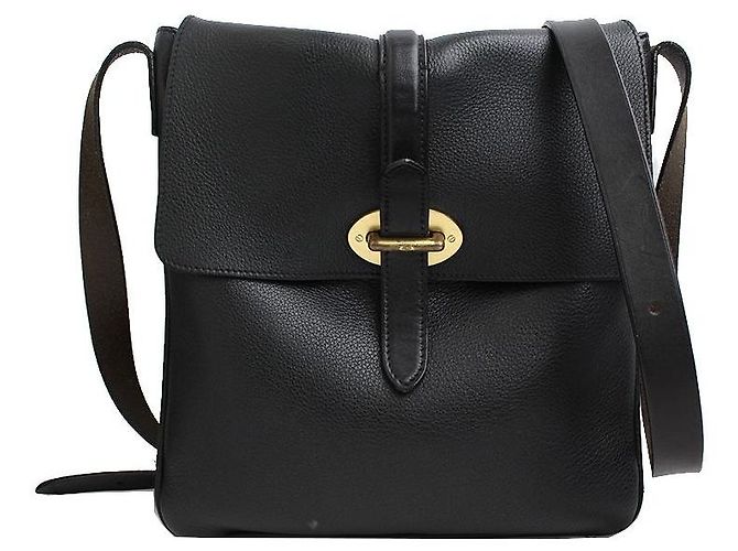 Mulberry Piccola borsa a tracolla in pelle nera Nero