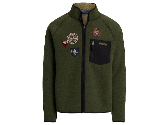 Ralph Lauren Fleece Jacket Green